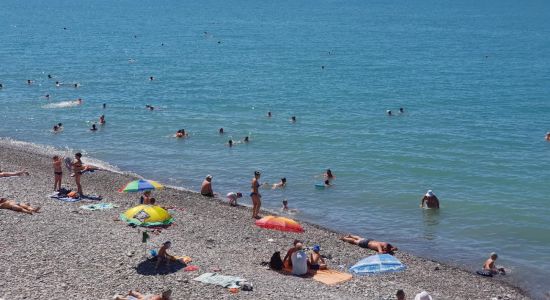 French Riviera beach