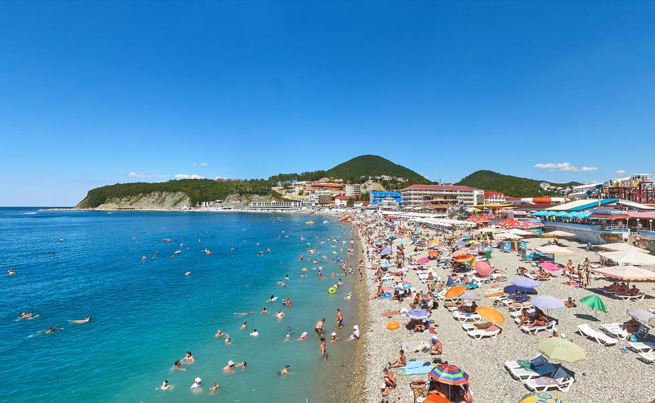 Foto de Olginka beach - lugar popular entre los conocedores del relax