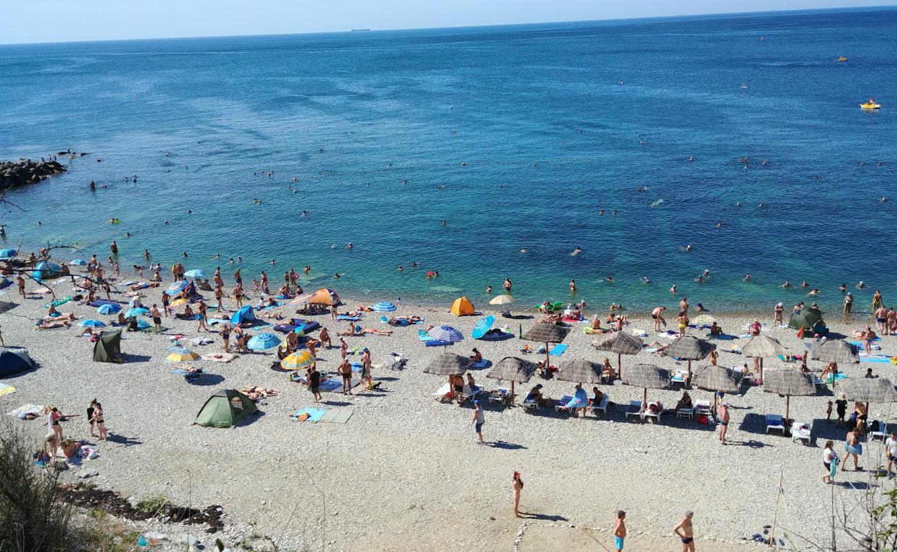 Foto de Beach Fakel con guijarro ligero superficie