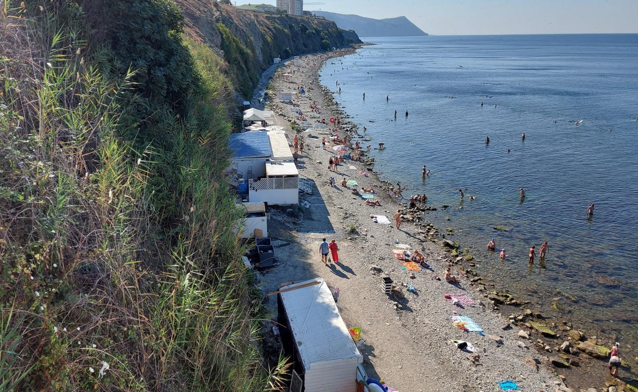 Foto de Beach Vysokiy bereg con piedra superficie