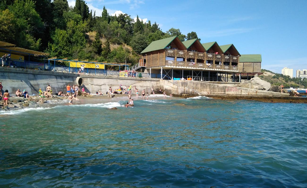 Foto de Vorontsov beach con guijarro gris superficie