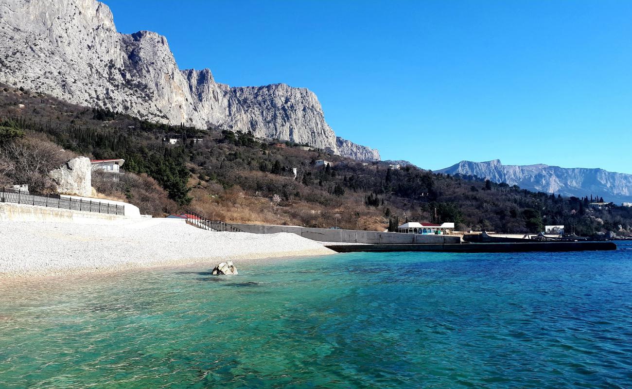 Foto de Foros beach con guijarro gris superficie