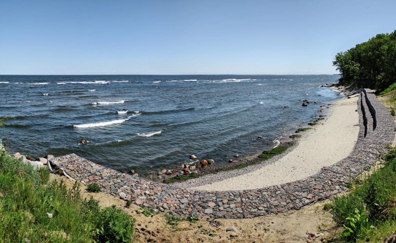 Foto de Gvargeiiskiy beach con arena fina y guijarros superficie