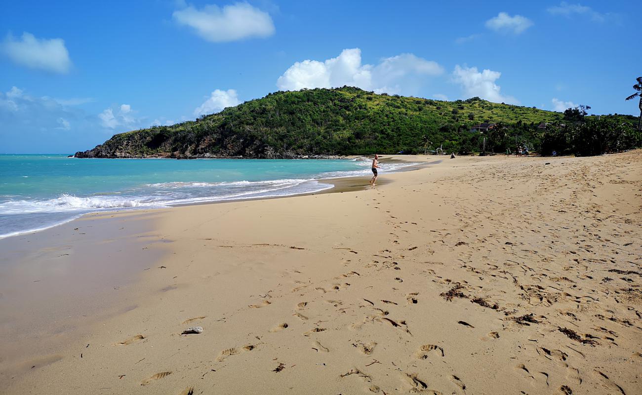 Foto de Plage de Happy Bay con arena brillante superficie