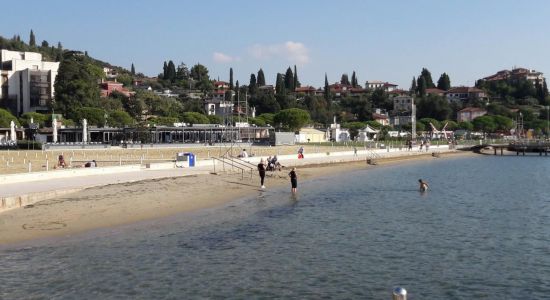 Portoroz beach