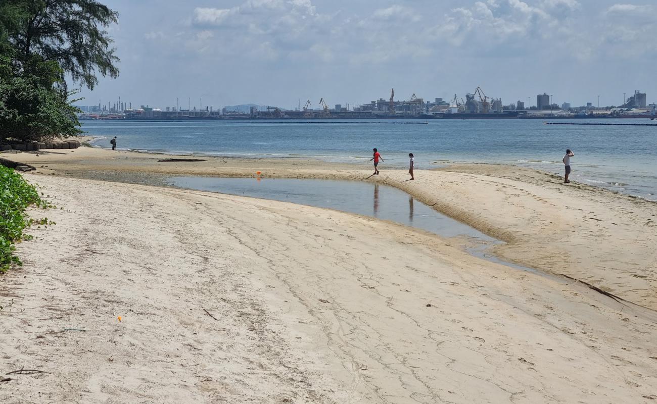 Foto de Coney Island con arena brillante superficie