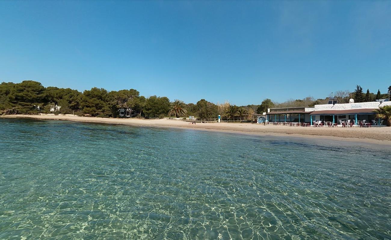 Foto de Playa Cala Pada - lugar popular entre los conocedores del relax