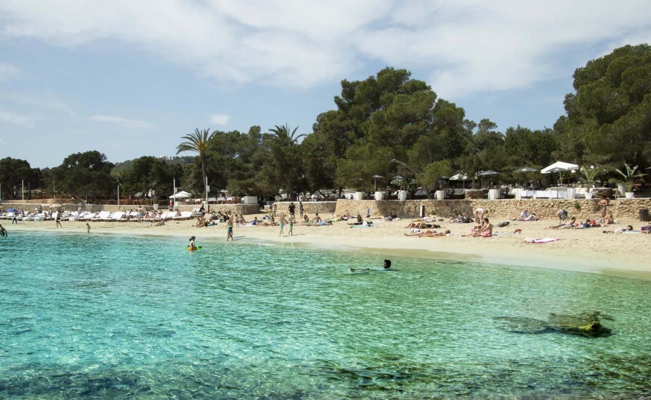 Foto de Cala Bassa con brillante arena fina superficie