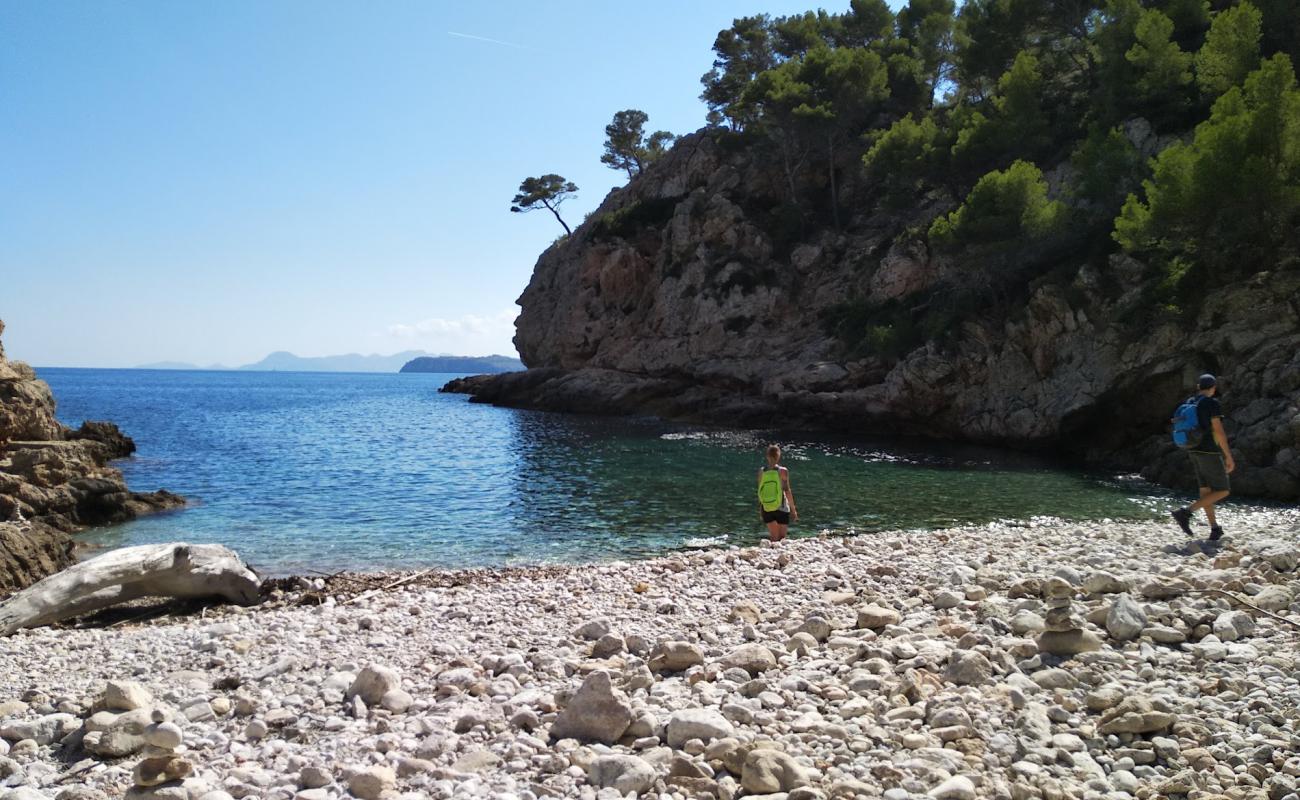 Foto de Cala en Feliu Beach con piedra superficie