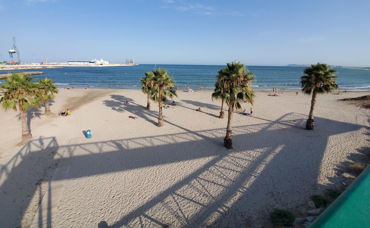 Foto de Playa de San Gabriel con arena brillante superficie