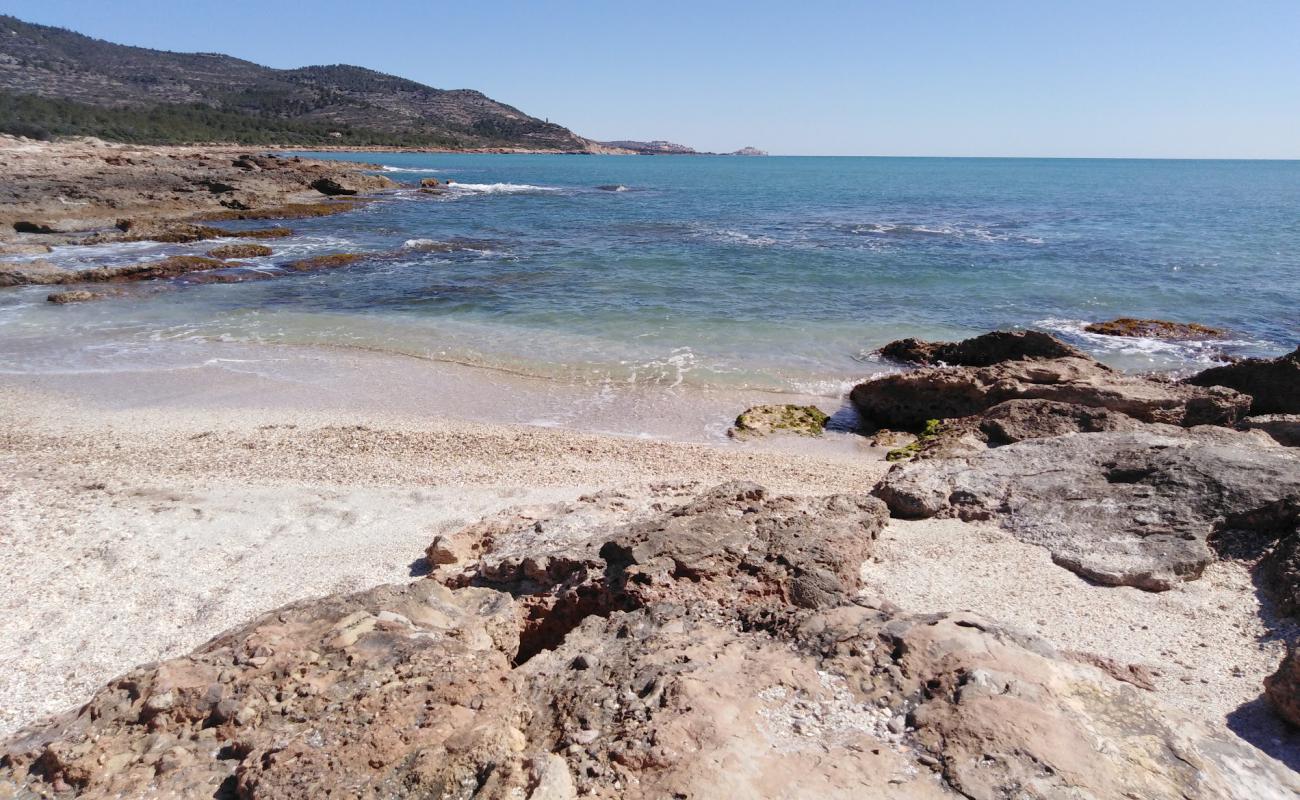 Foto de Platja del Pebret 2 con arena fina y guijarros superficie