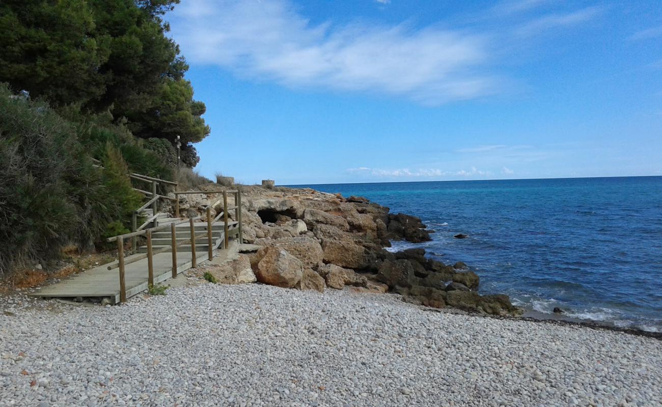 Foto de Cala Lozano Ibañez con guijarro gris superficie