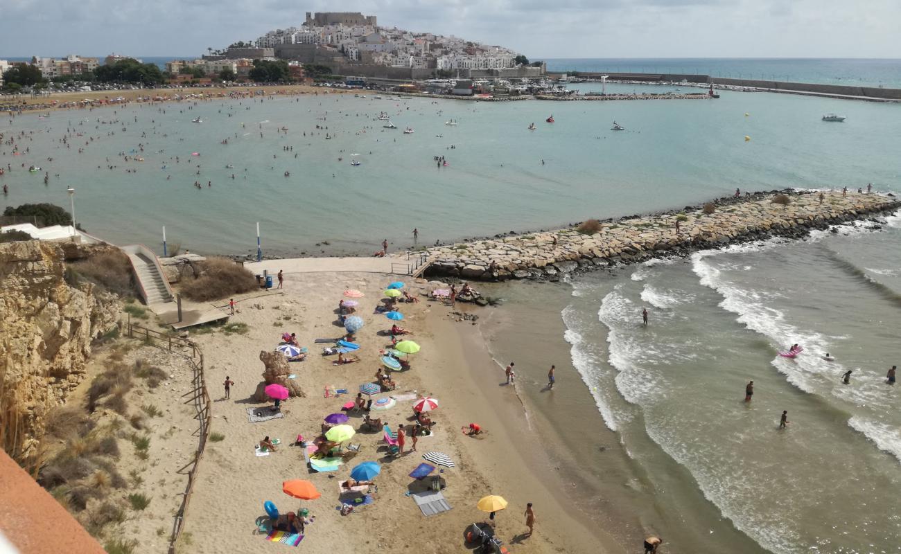 Foto de Platja del Migjorn 2 con arena oscura superficie