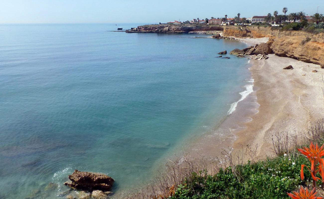 Foto de Roca Plana con guijarro fino gris superficie