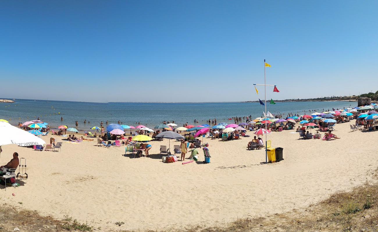 Foto de Playa Micaela con arena brillante superficie