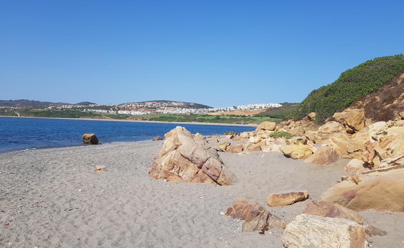 Foto de Playa de Torrecarbonera con arena gris superficie