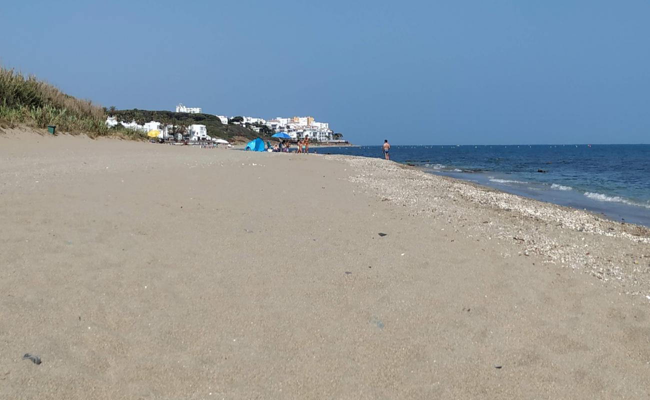 Foto de Playa de Calahonda con arena gris superficie