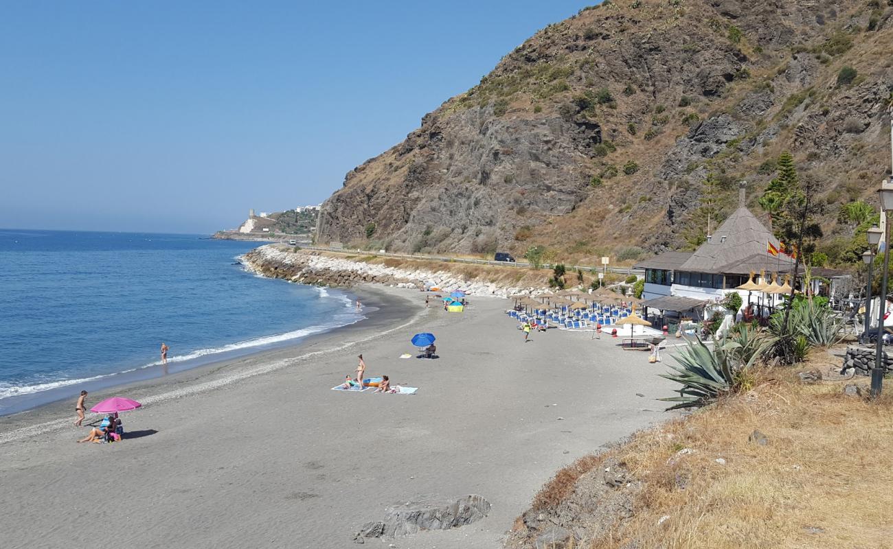 Foto de Playa del Playazo con arena gris superficie