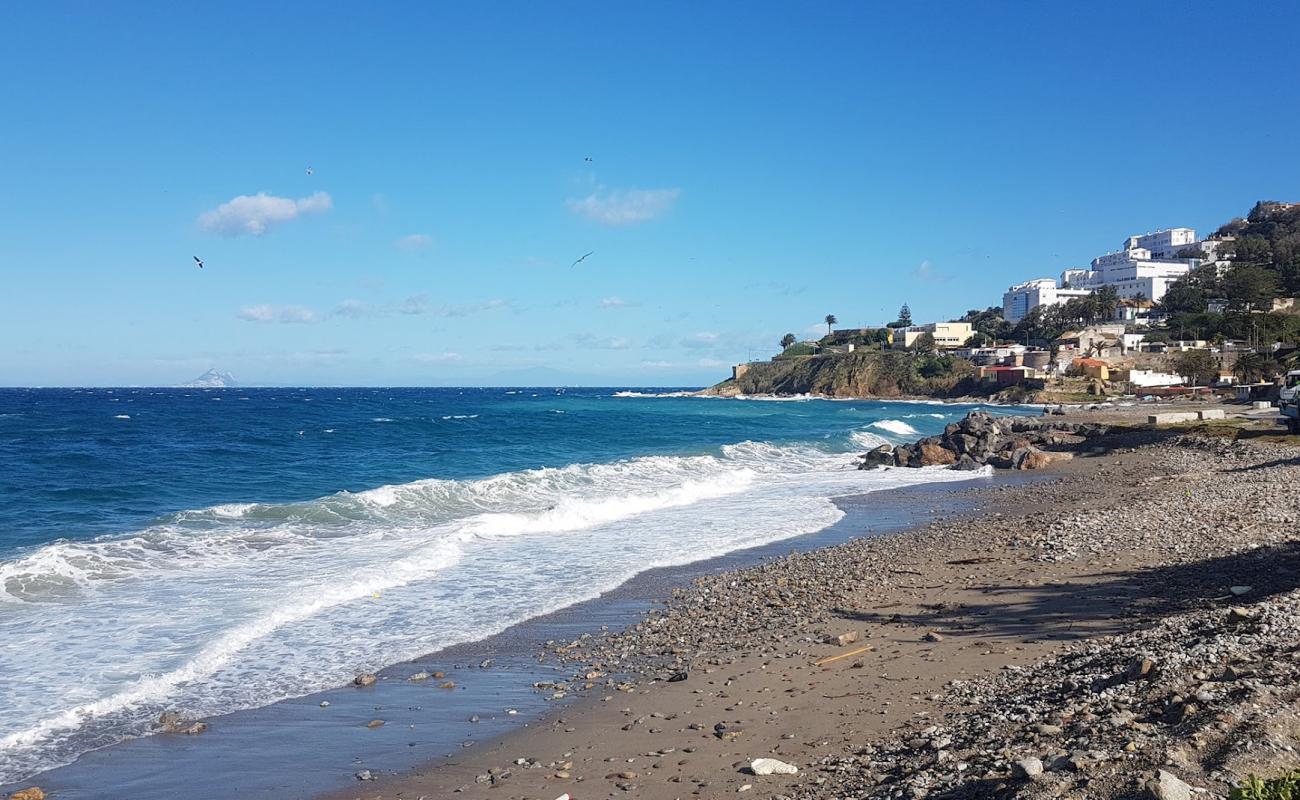 Foto de Nemo beach con guijarro ligero superficie