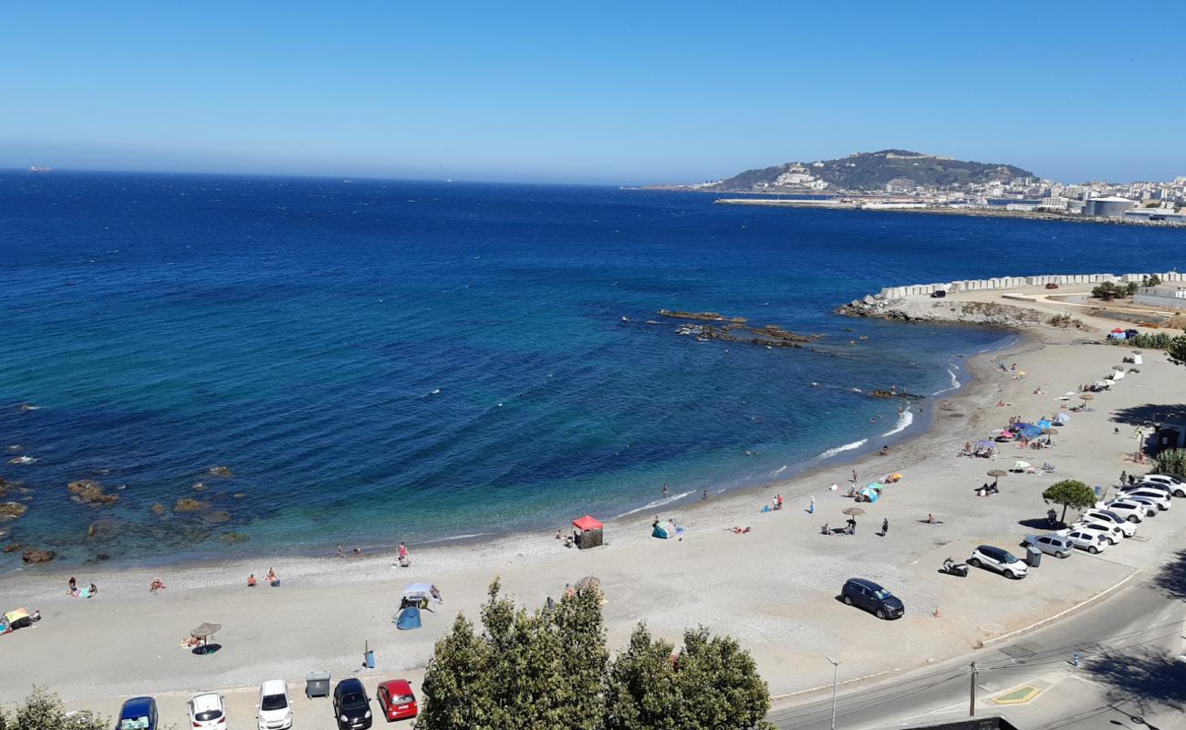 Foto de Playa Del Trampolin con guijarro ligero superficie