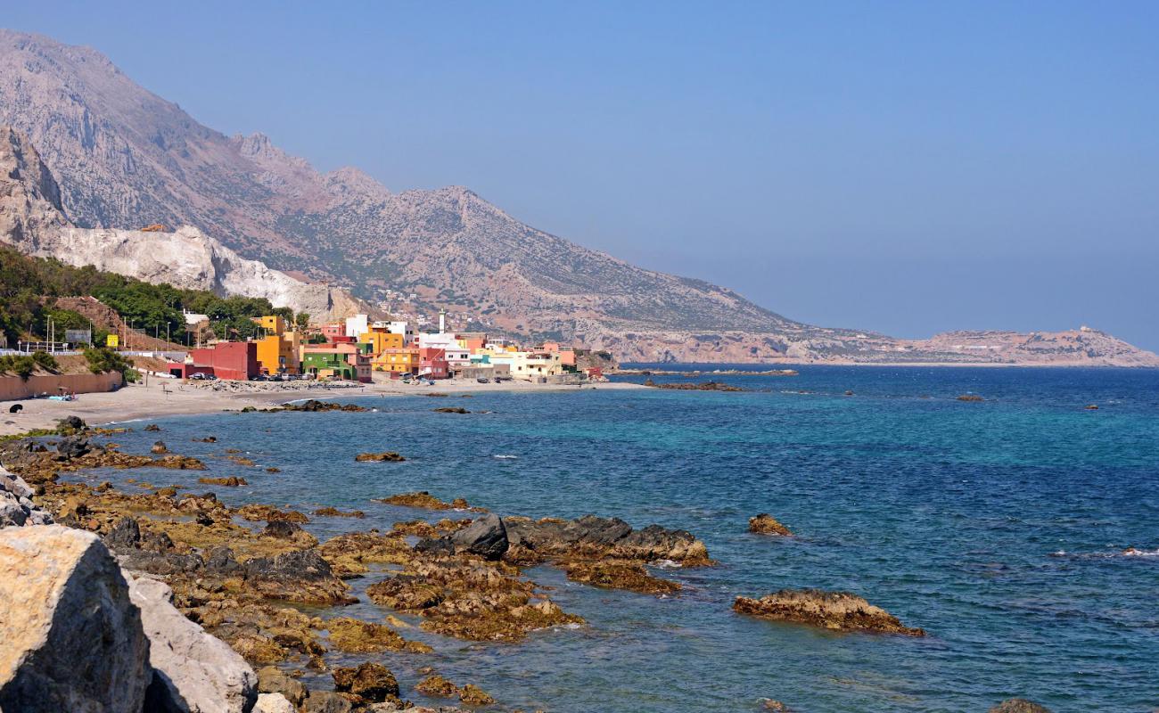 Foto de Playa de Benzú con guijarro ligero superficie