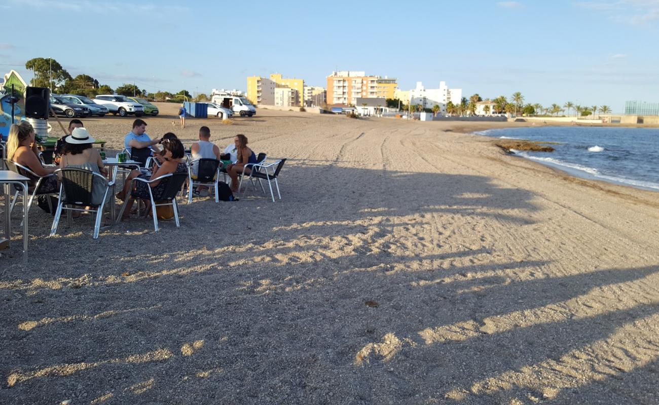 Foto de Playa de la Casica Verde y el asentamiento