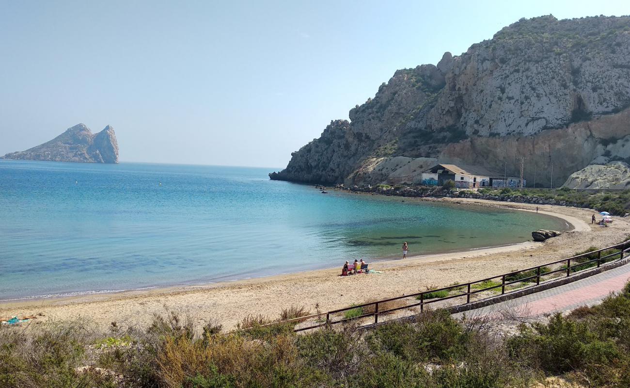 Foto de Playa El Hornillo 2 con arena gris y guijarros superficie