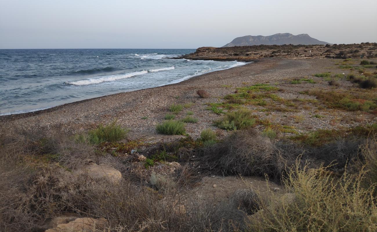 Foto de Cala de los Abejorros con guijarro gris superficie