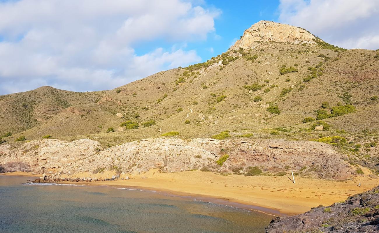 Foto de Punta Parreño con arena oscura superficie