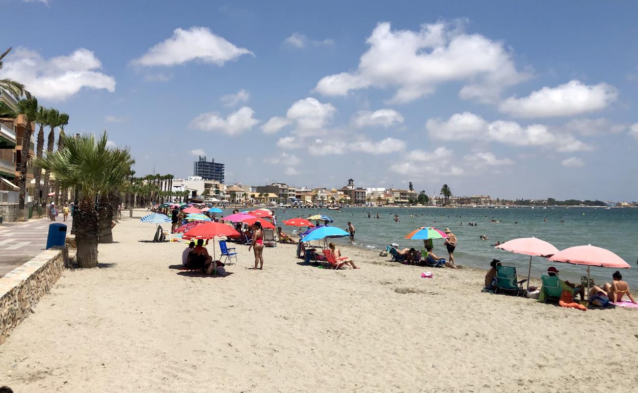 Foto de Manzanares Beach con arena brillante superficie