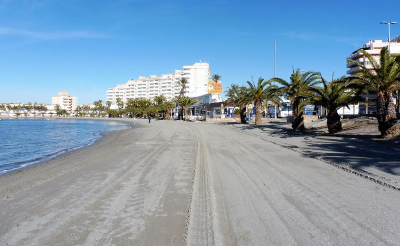 Foto de Playa del Pedruchillo con arena gris superficie