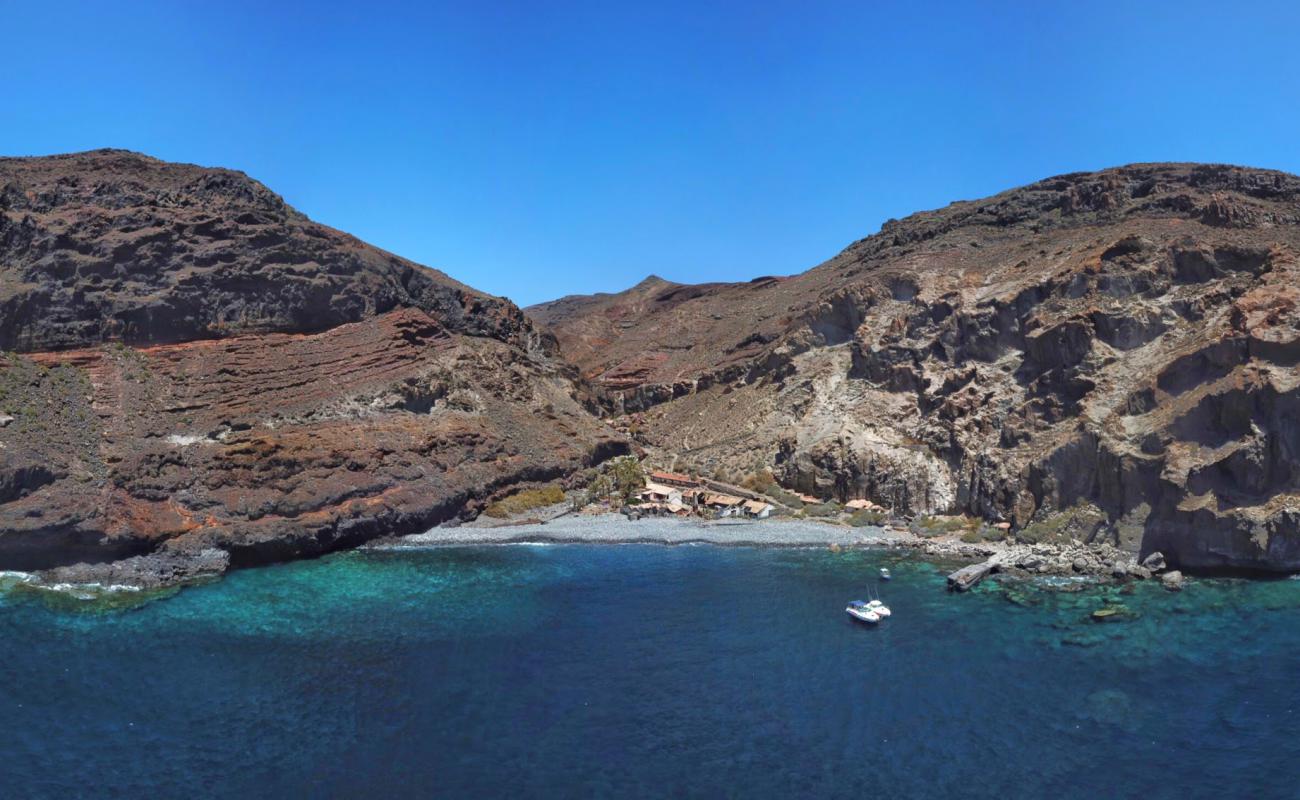 Foto de Factoria de pescado beach con guijarro gris superficie