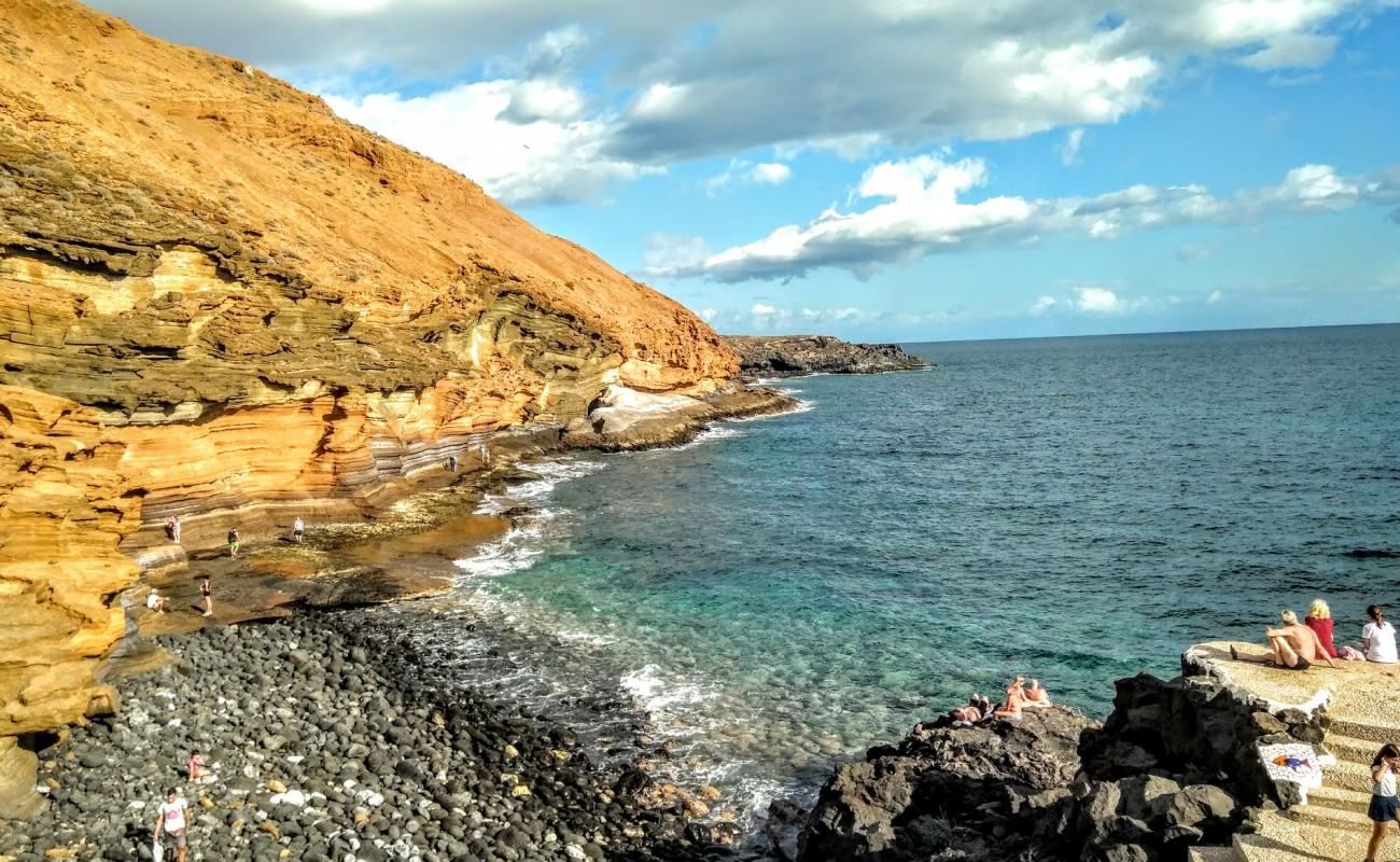 Foto de Playa Amarilla con hormigón superficie