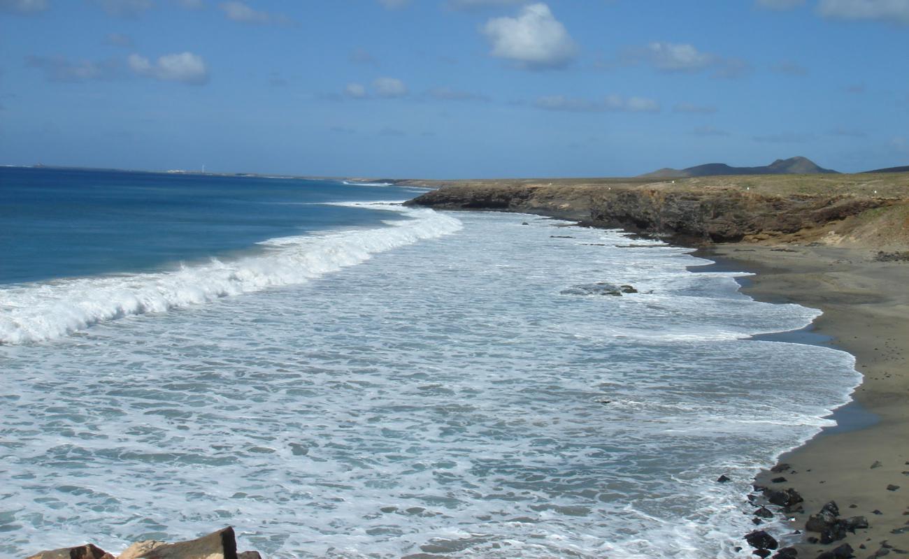 Foto de Playa en Jandia con arena brillante superficie