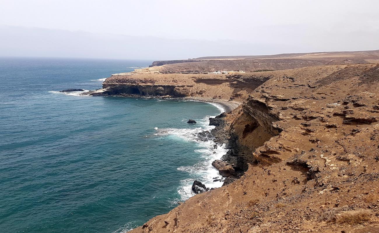 Foto de Playa de los Muertos con guijarro gris superficie