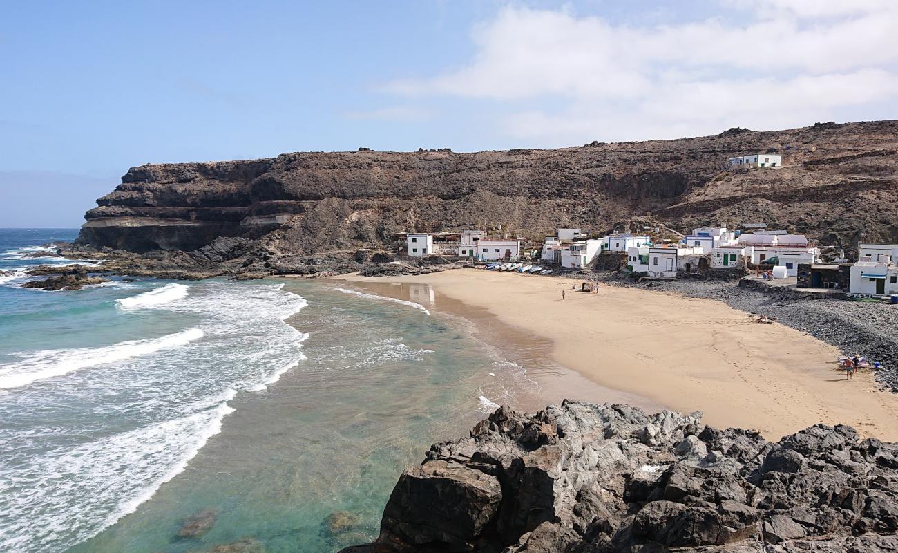 Foto de Playa Puertito de Los Molinos con arena brillante superficie