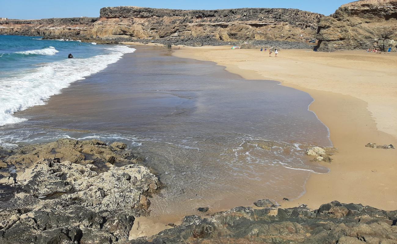 Foto de Playa Tebeto con arena brillante superficie