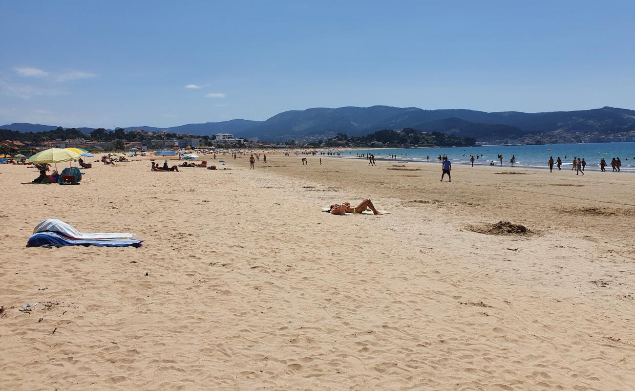 Foto de Praia de Panxón con arena brillante superficie