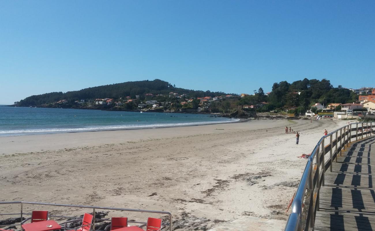 Foto de Playa de Madorra con arena blanca superficie