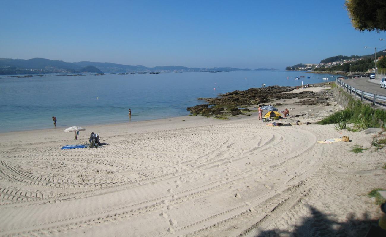 Foto de Area da Barca con arena fina blanca superficie