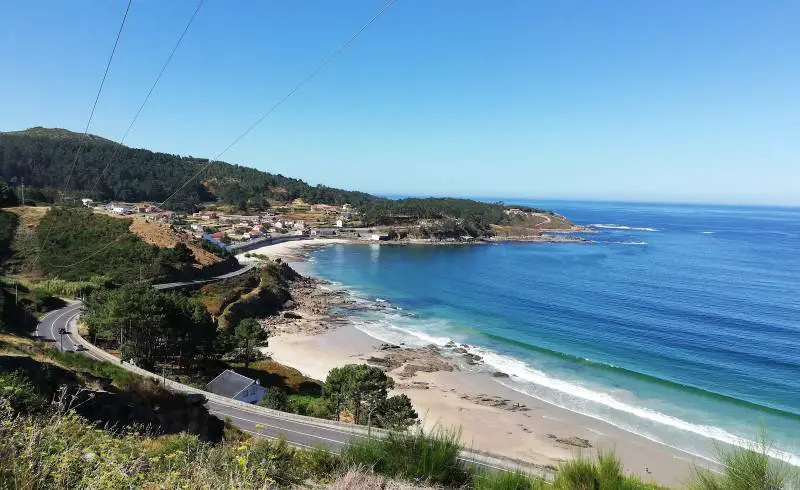 Foto de Fonforrón beach con brillante arena fina superficie