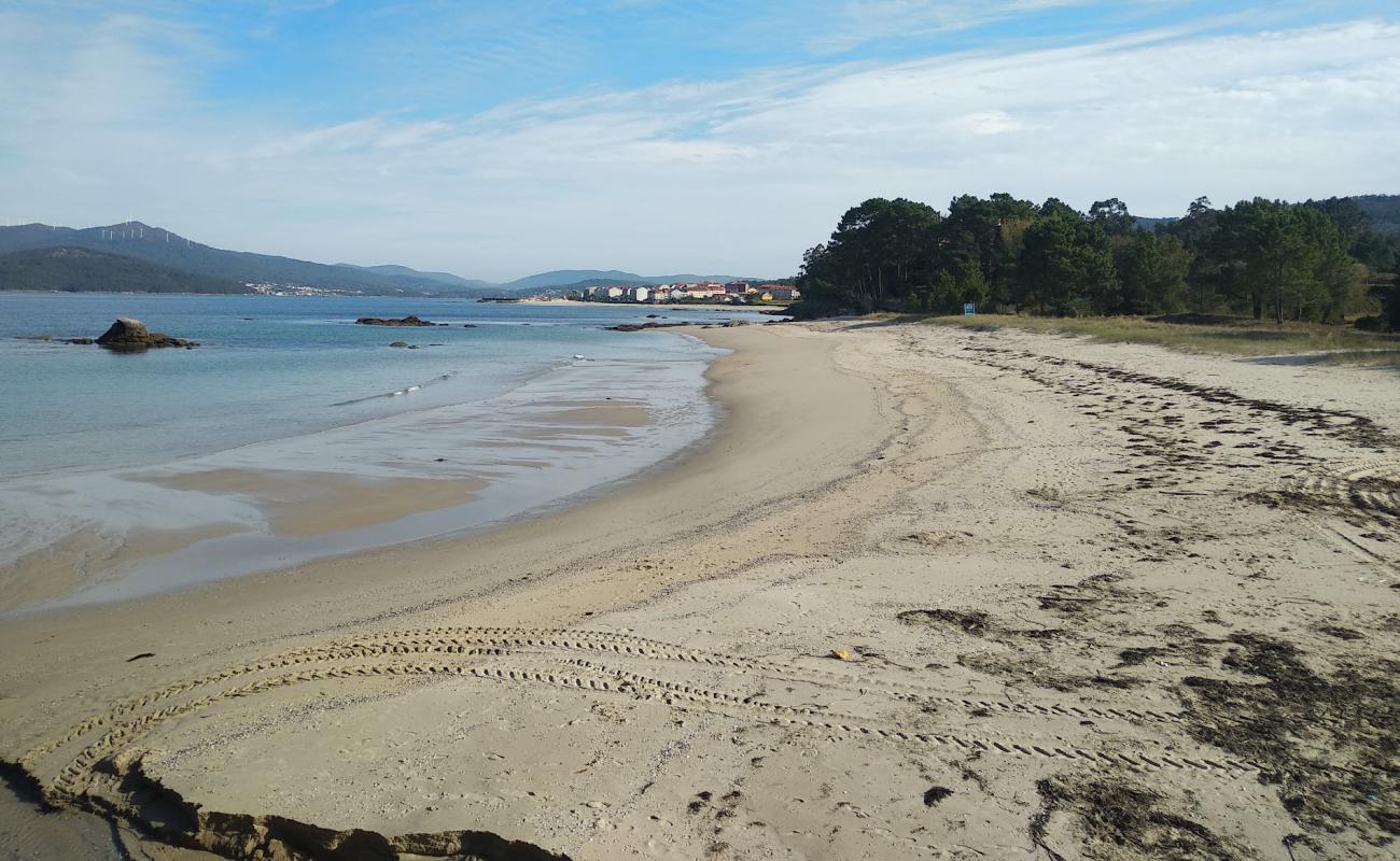 Foto de Pozo beach con arena fina blanca superficie