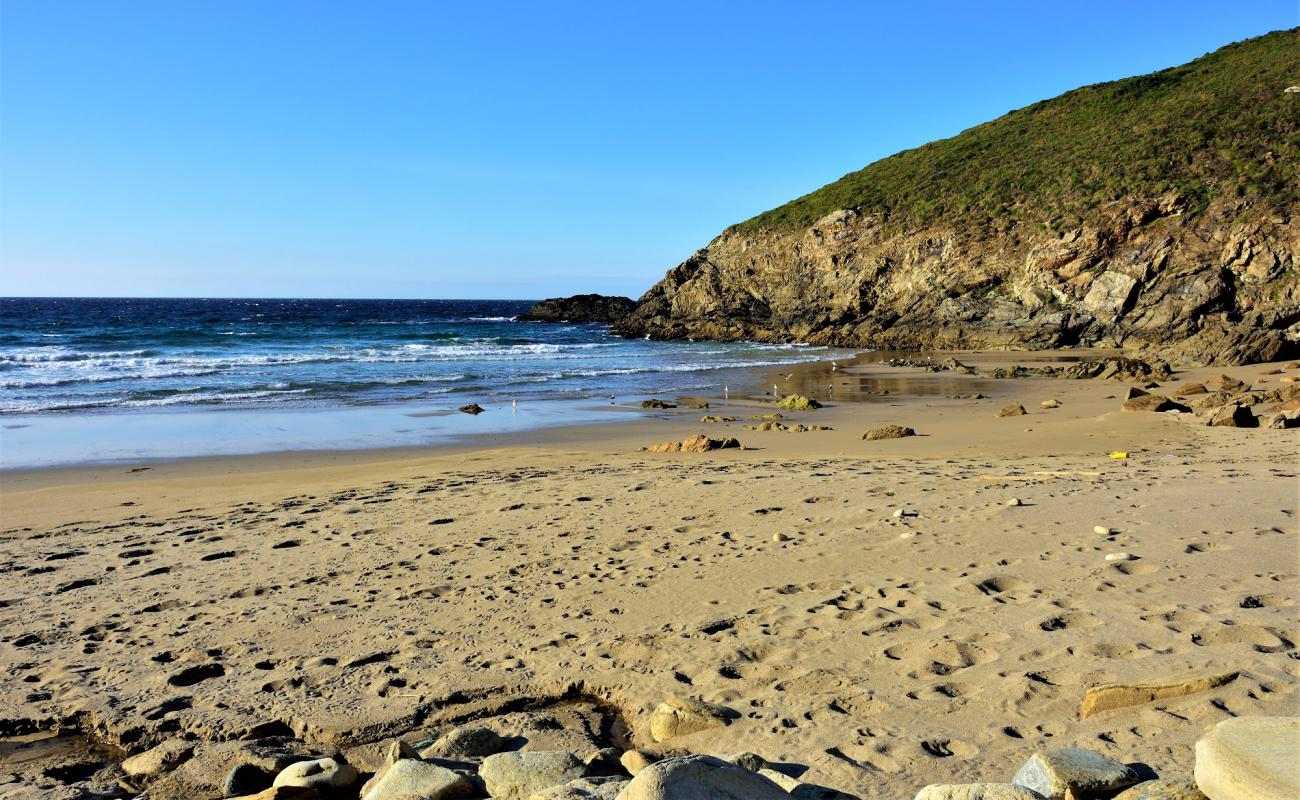 Foto de San Miro Beach con brillante arena fina superficie