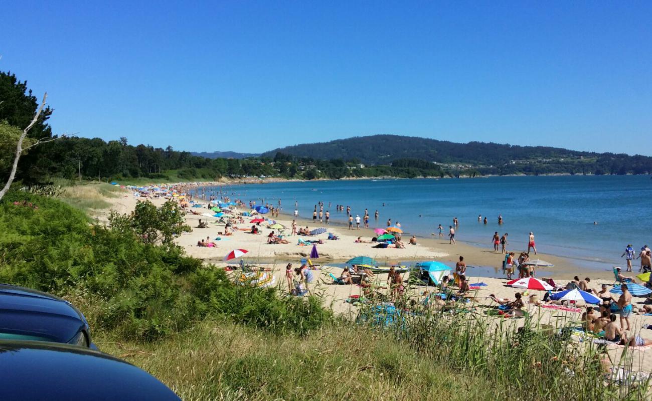 Foto de Praia de Seselle con arena blanca superficie