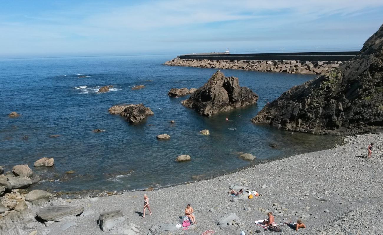 Foto de Playa del Garruncho con guijarro ligero superficie