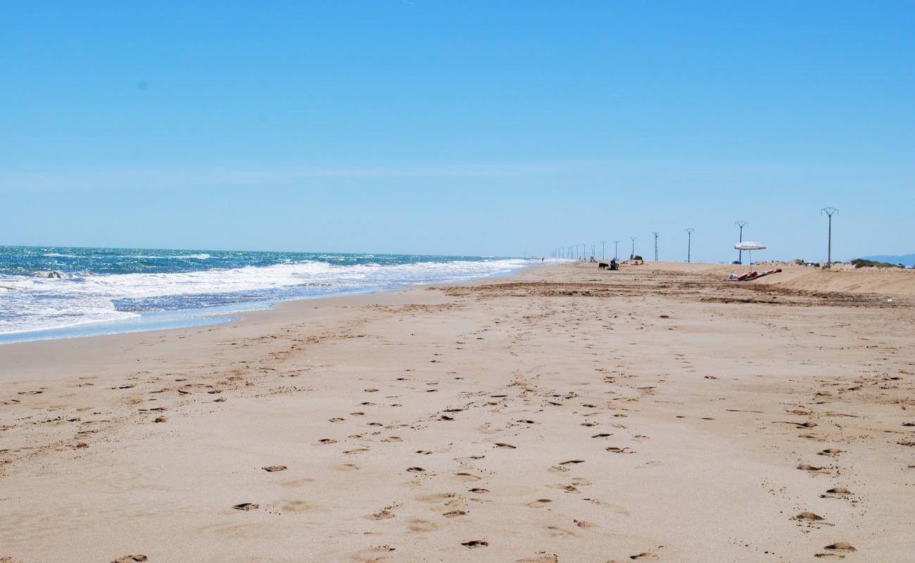 Foto de Playa del Trabucador con arena brillante superficie