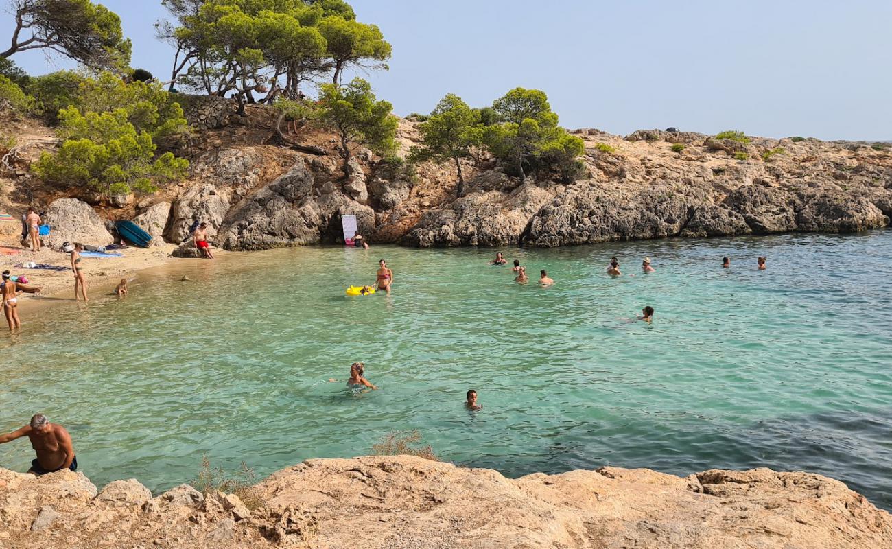 Foto de Cala Punta Negra con guijarro ligero superficie