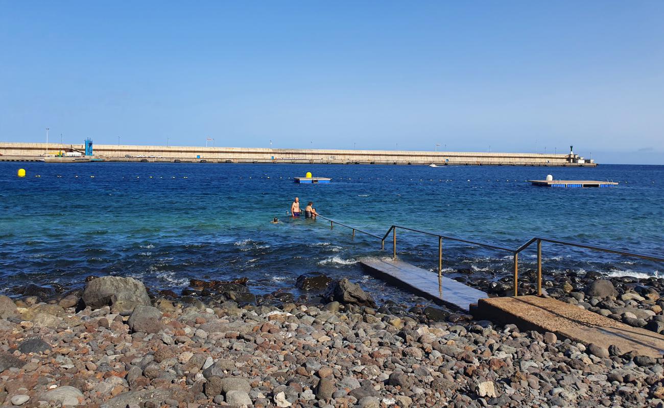 Foto de Puerto de La Estaca Beach con piedra superficie