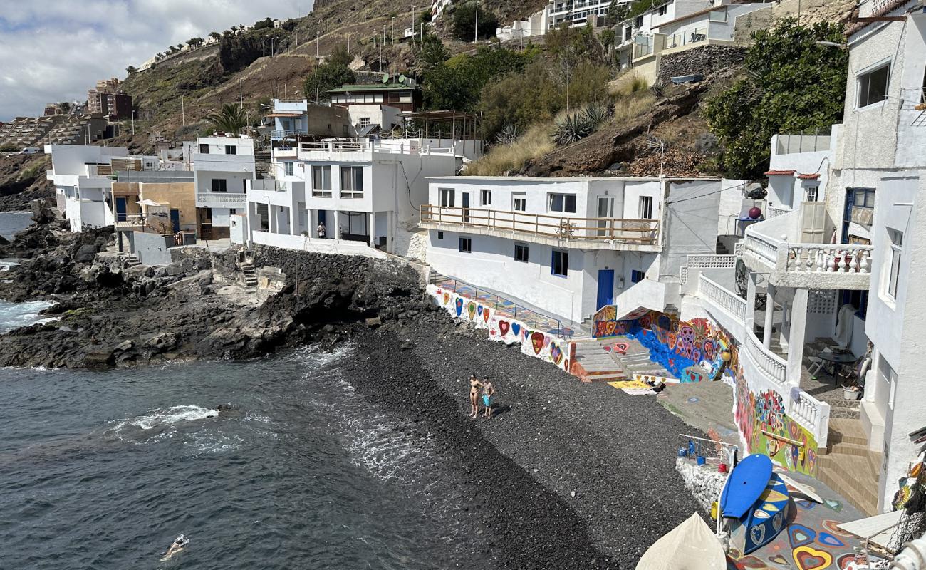 Foto de Berruguete Beach con guijarro gris superficie