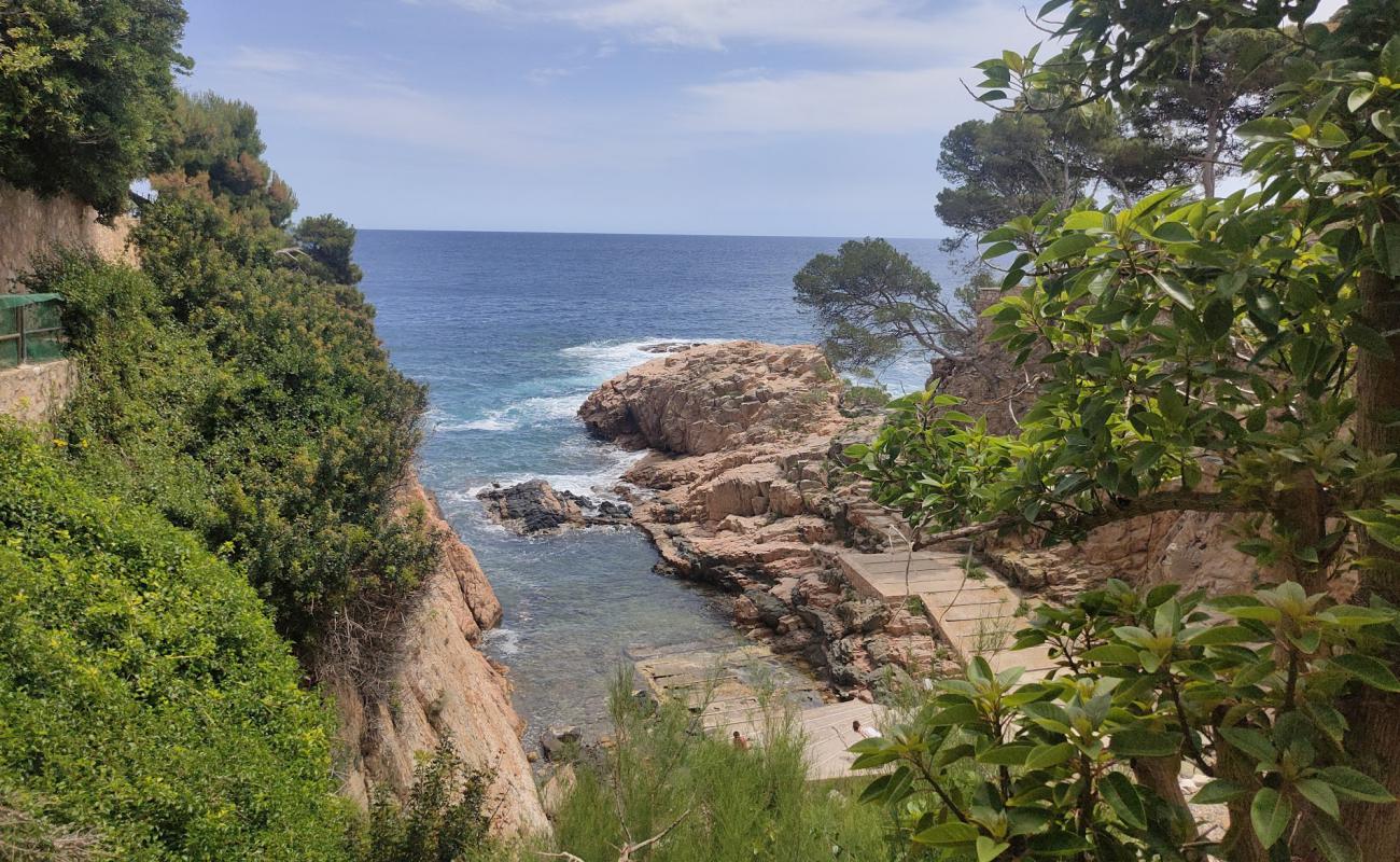 Foto de Cala n'Estasia Beach con piedra superficie